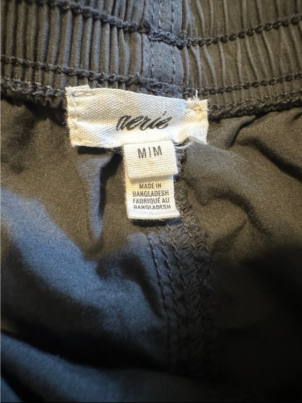 Aerie Charcoal Gray Cargo Pants Sz M - Picture 7 of 8